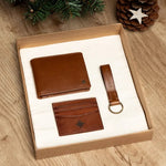 Giftset - Wallet »Joe« & Card Wallet »Blake« & Keychain »Aron«