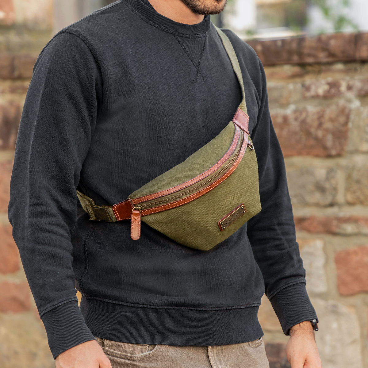 Buy Mike Canvas & Leather Bum Bag & Fanny Packs – DRAKENSBERG