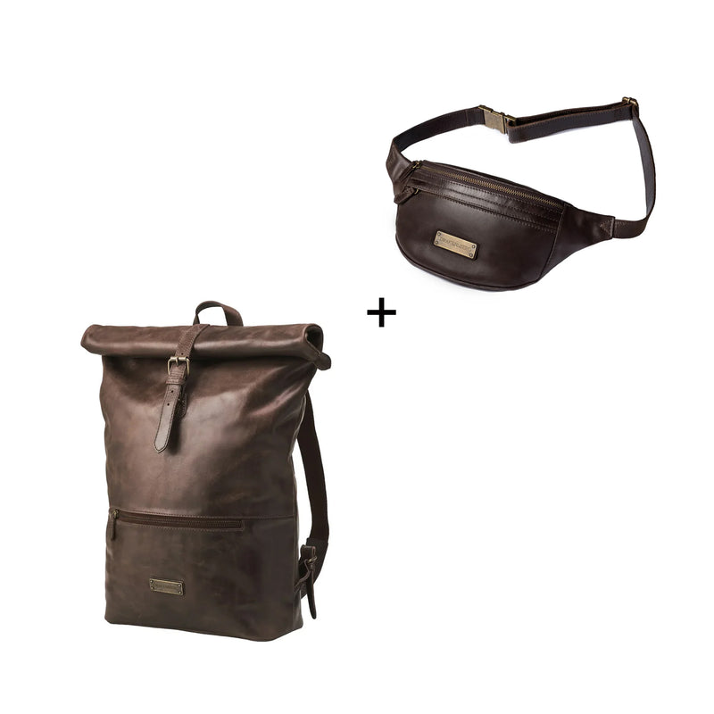 Set 2- Backpack »Ryan« & Bum Bag »Mel«L