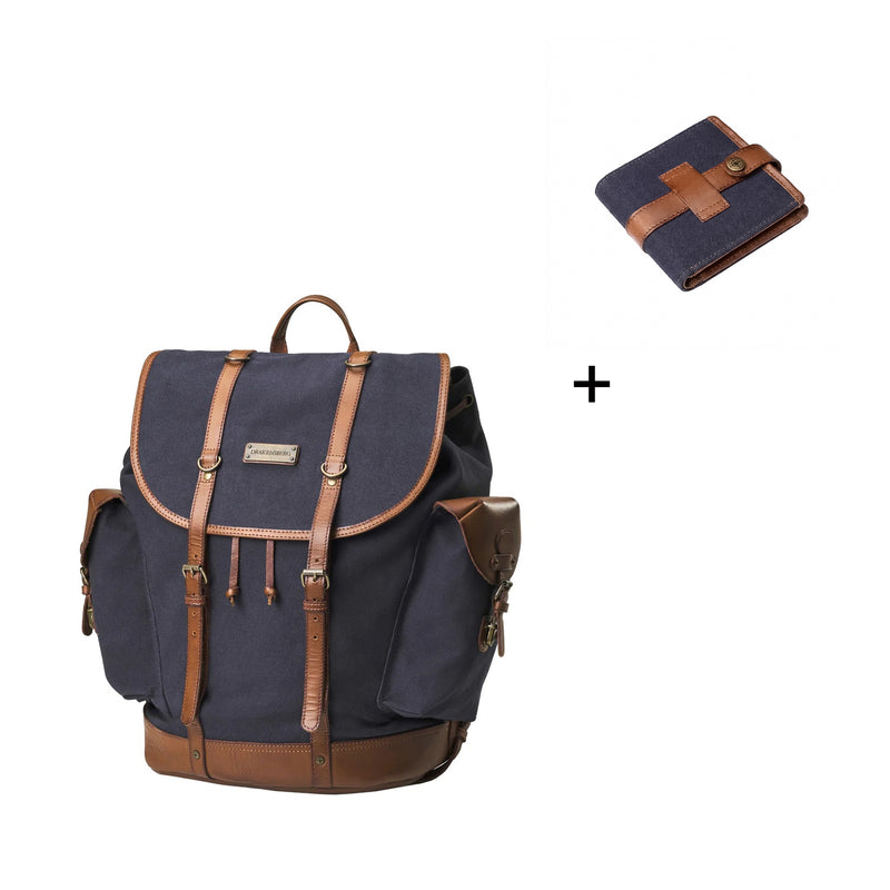 Set/2 Backpack »Henry« & Wallet »Earl«