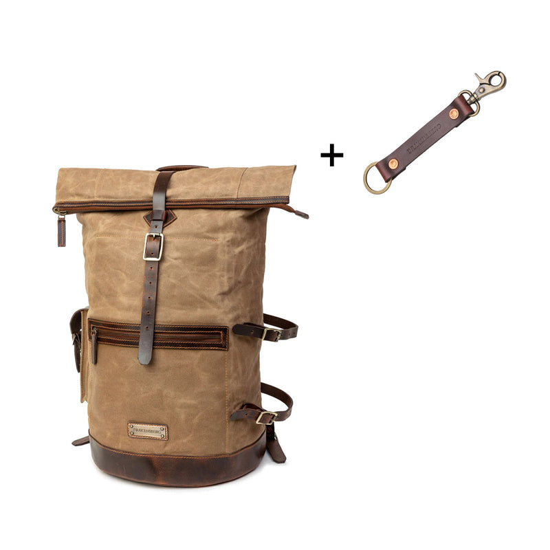 Set/3 Duffle Backpack »Dale« & Keychain »Connor«